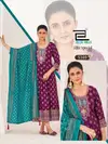 Ritu Special Vol 10 By Blue Hills Rayon Online Anarkali Gown With Dupatta Wholesale 